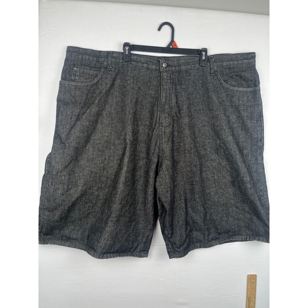 Solo Authentic Denim Shorts Mens 50 Black Wash Made in USA Cotton 2568